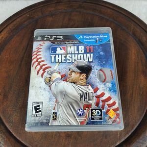 PS3 MLB 11 The Show 3D Compatible Game Disc Case & Manual